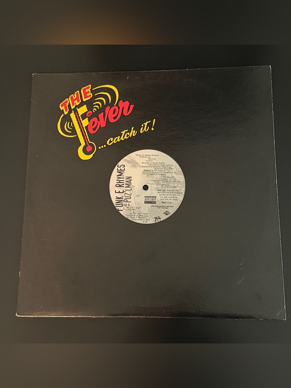 Funk E Rhymes Puz’L Man Rare! 1997 12 inch Vinyl Record